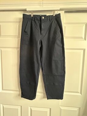 Everlane Dark Navy Utility Barrel Leg Jeans